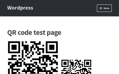 QR Shortcode