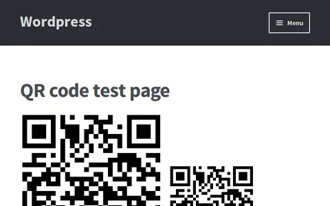QR Shortcode